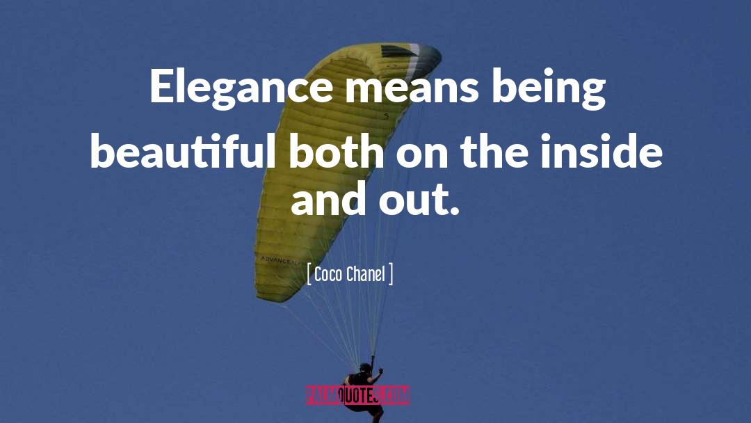 Being Beautiful quotes by Coco Chanel
