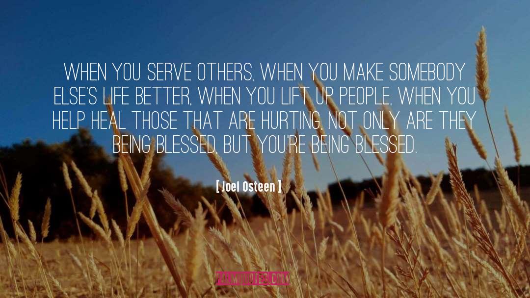 Being Blessed quotes by Joel Osteen