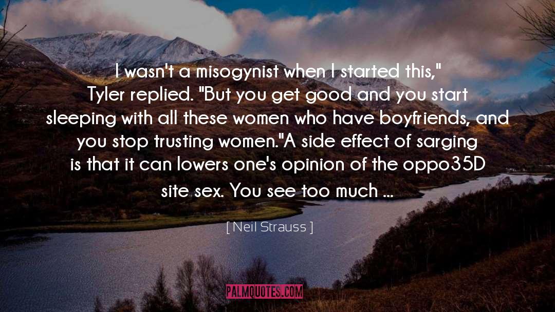 Being Blessed With An Amazing Boyfriend quotes by Neil Strauss