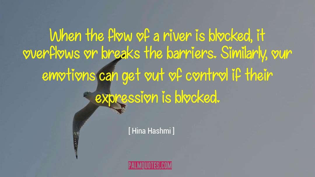 Being Blocked Quote quotes by Hina Hashmi