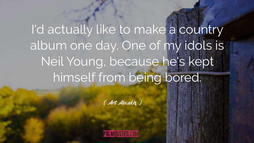 Being Bored quotes by Art Alexakis