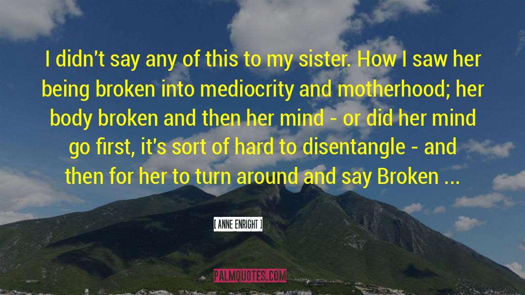 Being Broken quotes by Anne Enright