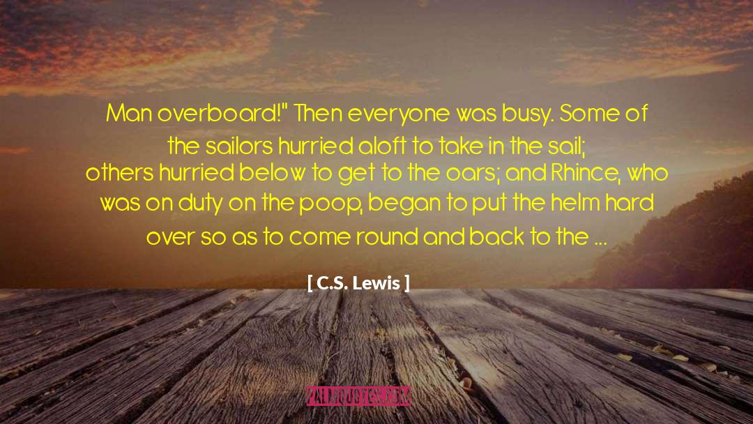 Being Busy And Tired quotes by C.S. Lewis