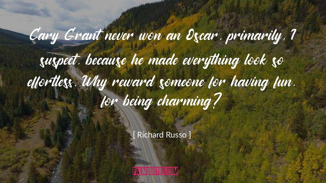 Being Charming quotes by Richard Russo
