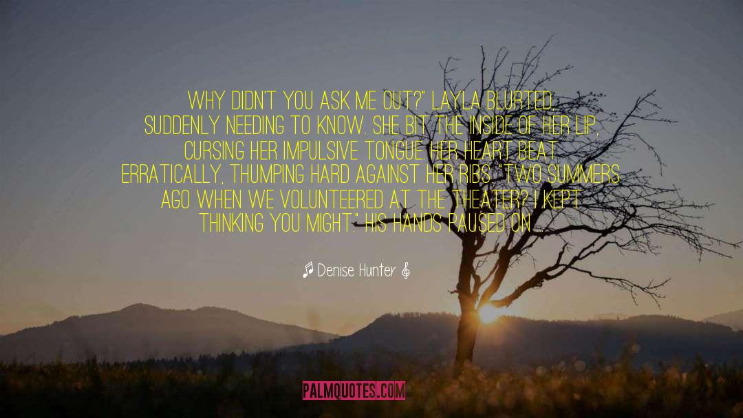 Being Cheated On quotes by Denise Hunter