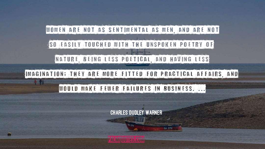 Being Classy quotes by Charles Dudley Warner