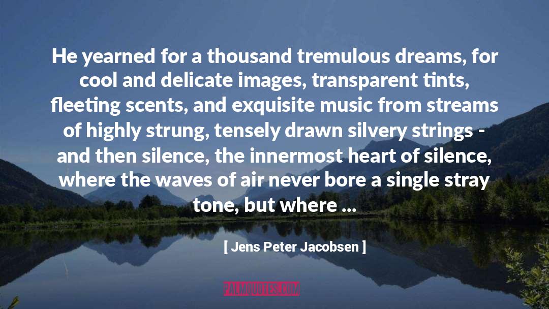 Being Cool Calm And Collected quotes by Jens Peter Jacobsen