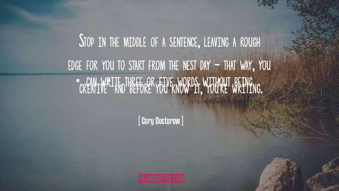 Being Creative quotes by Cory Doctorow