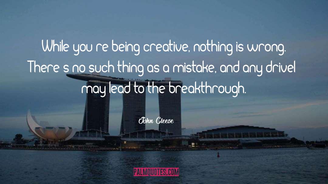 Being Creative quotes by John Cleese