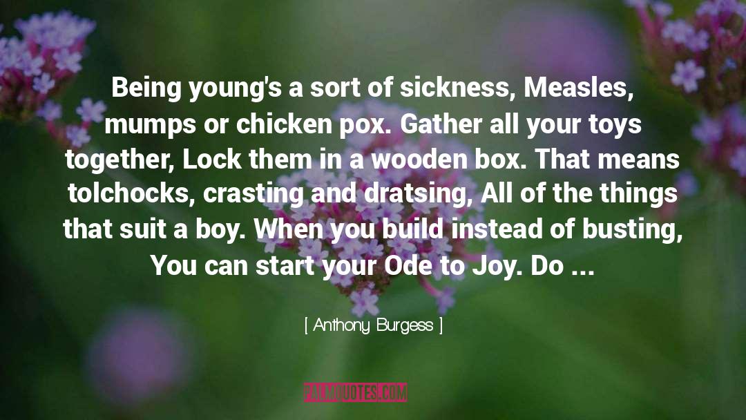 Being Dangerous quotes by Anthony Burgess
