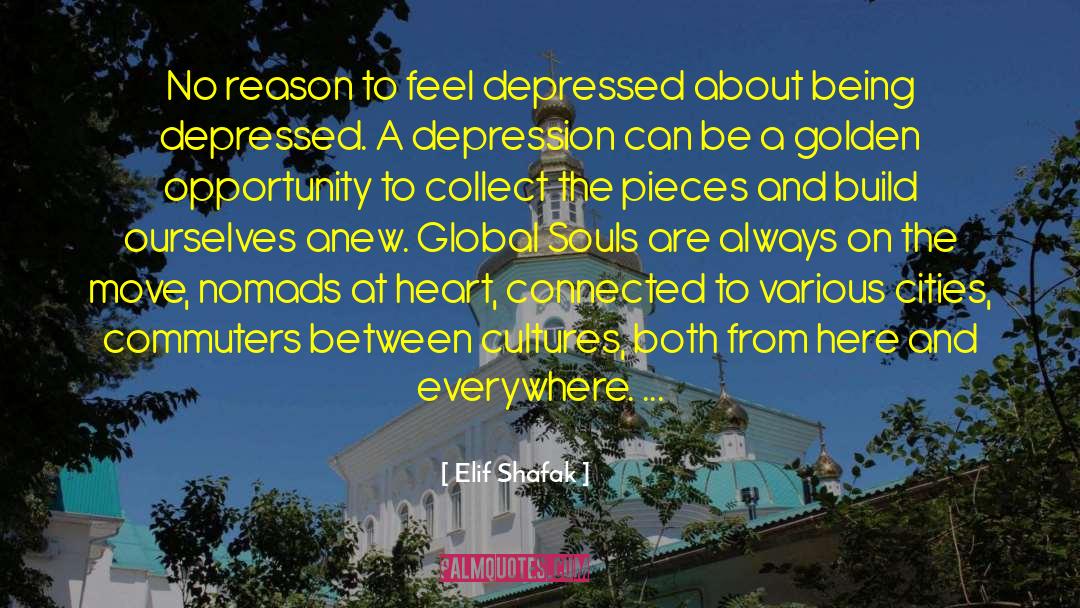 Being Depressed quotes by Elif Shafak