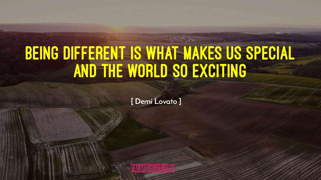 Being Different quotes by Demi Lovato