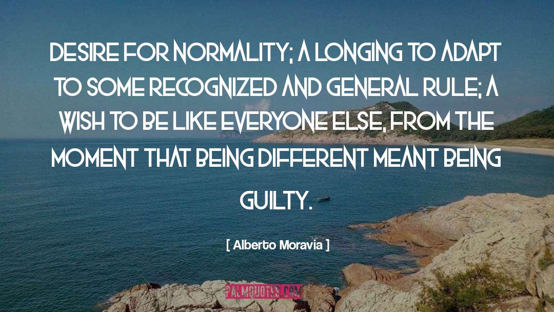 Being Different quotes by Alberto Moravia