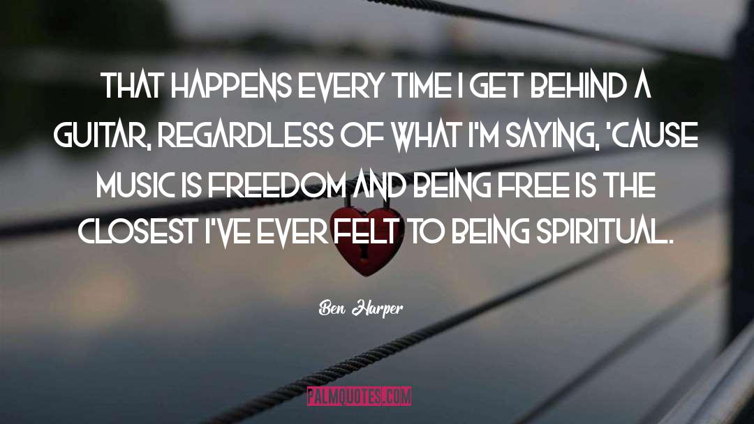 Being Disappointed quotes by Ben Harper