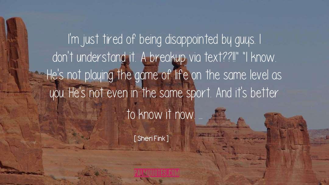 Being Disappointed quotes by Sheri Fink