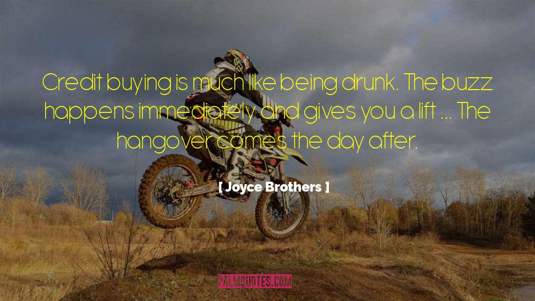 Being Drunk quotes by Joyce Brothers