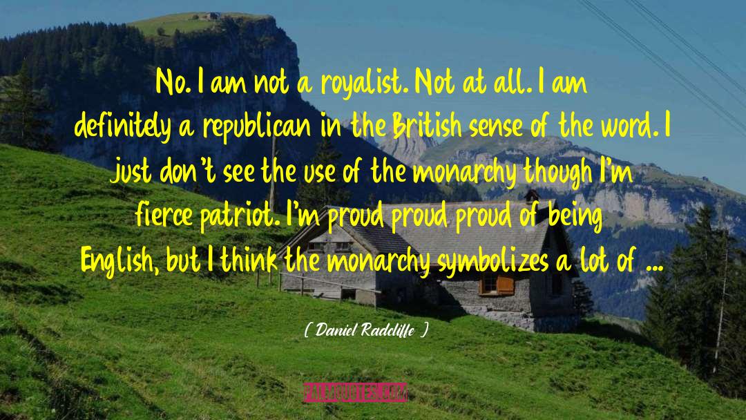 Being English quotes by Daniel Radcliffe