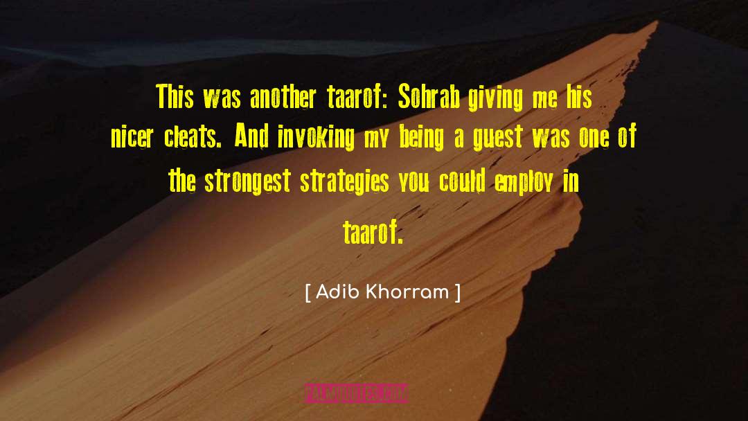 Being Enough quotes by Adib Khorram