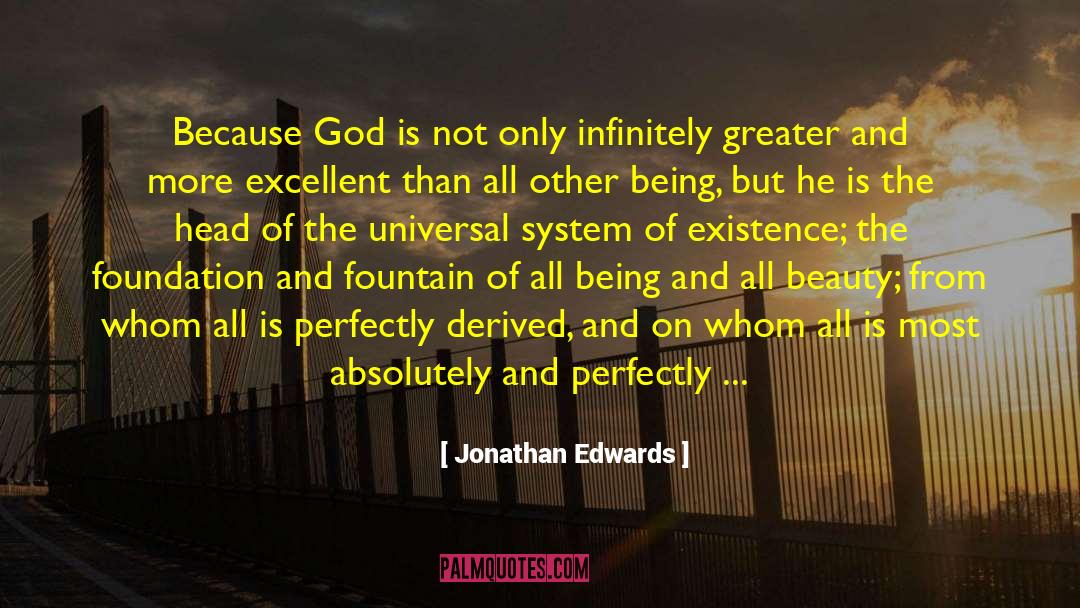 Being Enough quotes by Jonathan Edwards