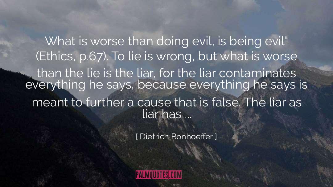 Being Evil quotes by Dietrich Bonhoeffer