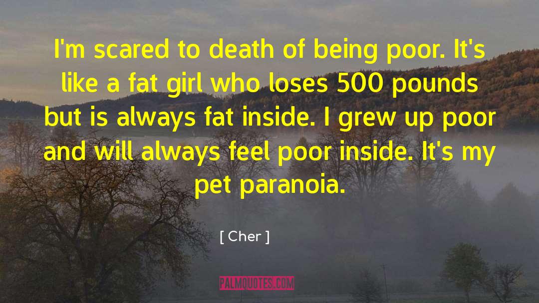 Being Fat And Happy quotes by Cher