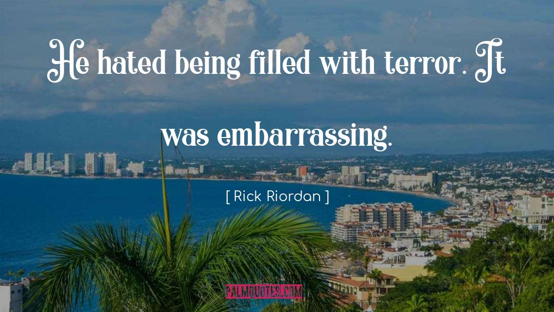 Being Filled quotes by Rick Riordan