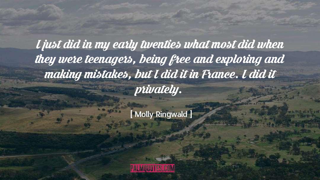 Being Free quotes by Molly Ringwald
