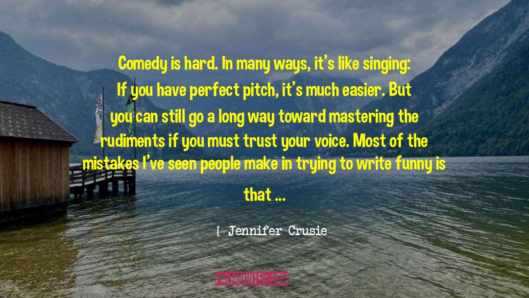 Being Funny quotes by Jennifer Crusie
