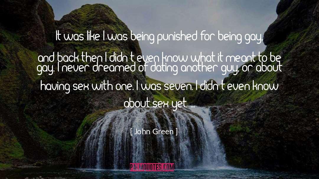 Being Gay quotes by John Green