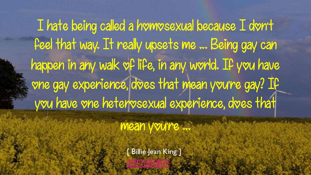 Being Gay quotes by Billie Jean King