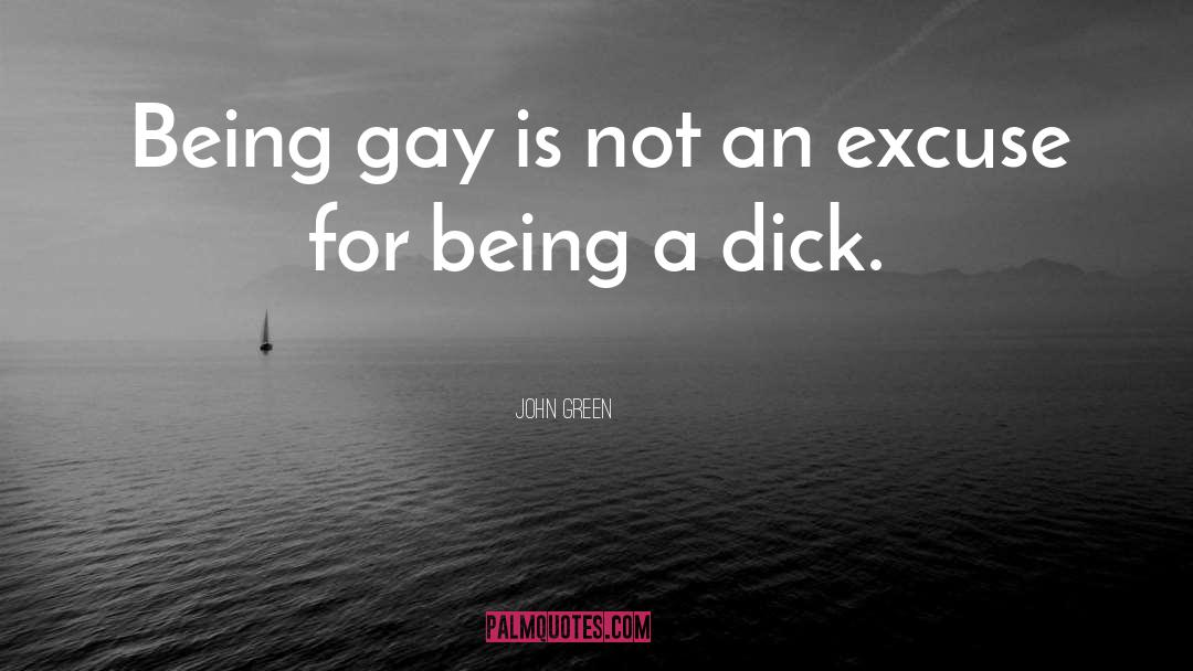 Being Gay quotes by John Green