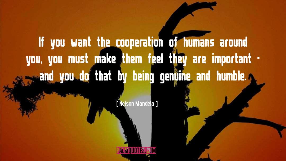 Being Genuine quotes by Nelson Mandela