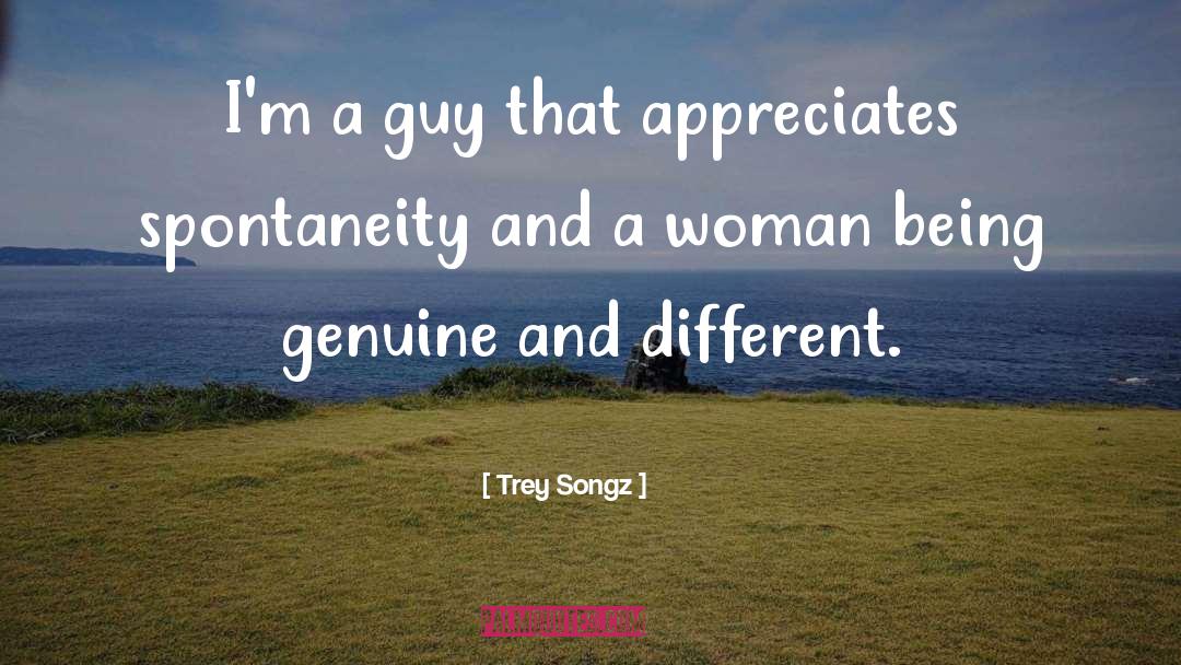 Being Genuine quotes by Trey Songz