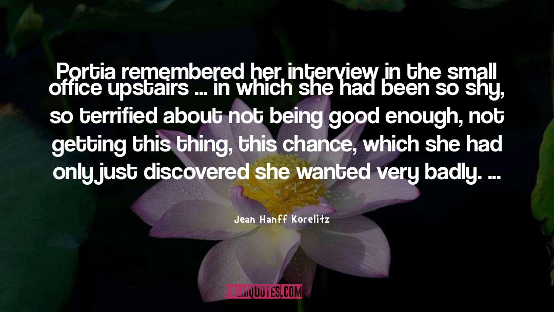 Being Good Enough quotes by Jean Hanff Korelitz