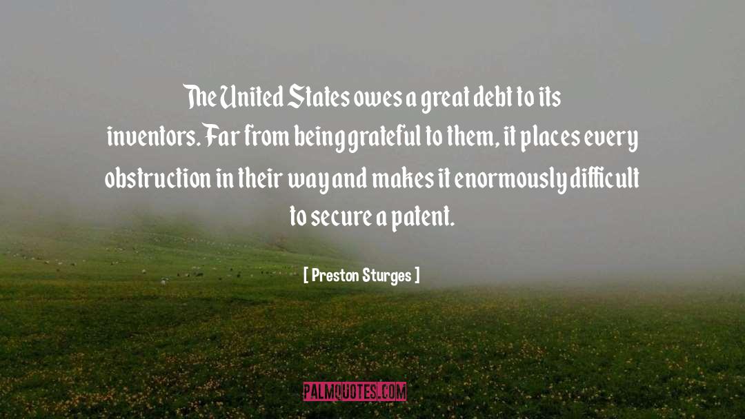 Being Grateful quotes by Preston Sturges
