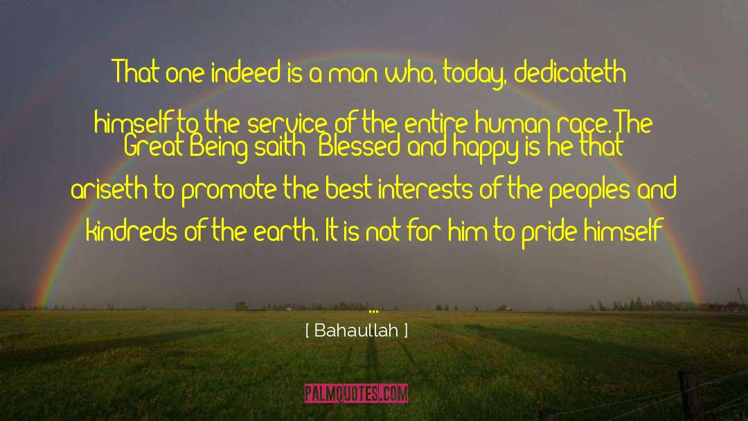 Being Happy Today quotes by Bahaullah