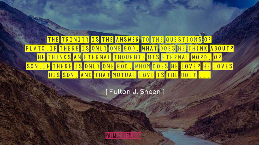 Being Home quotes by Fulton J. Sheen