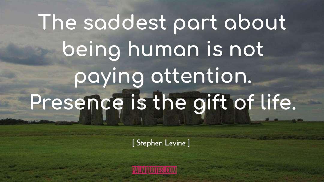 Being Human quotes by Stephen Levine