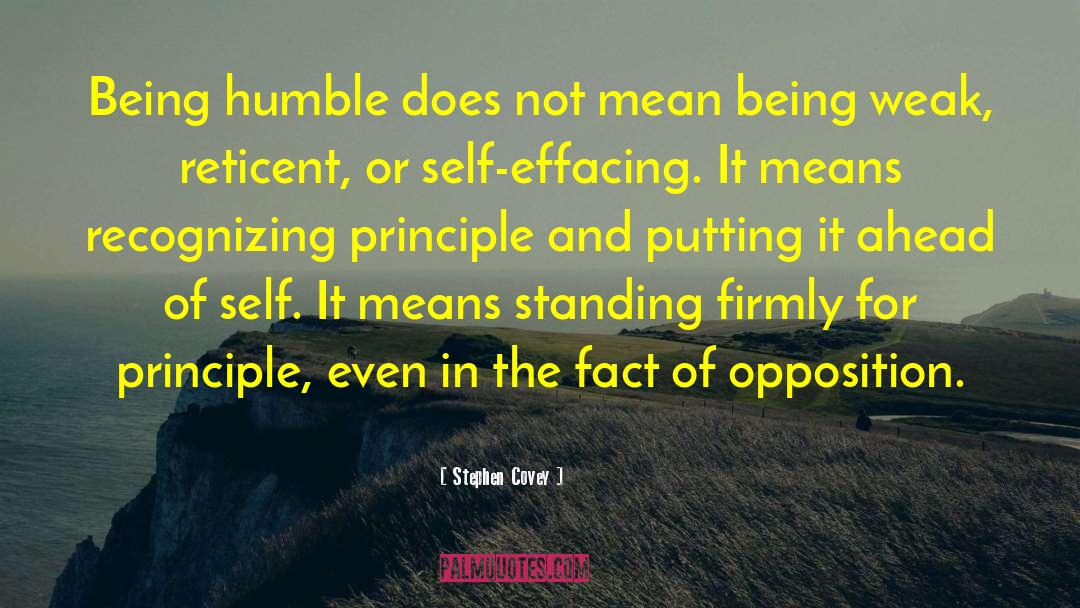 Being Humble quotes by Stephen Covey