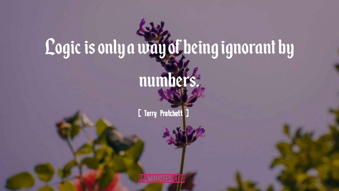 Being Ignorant quotes by Terry Pratchett