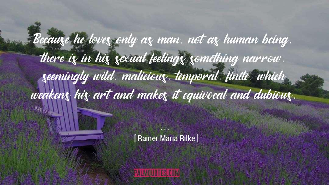 Being Ignorant quotes by Rainer Maria Rilke