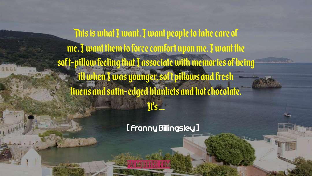 Being Ill quotes by Franny Billingsley