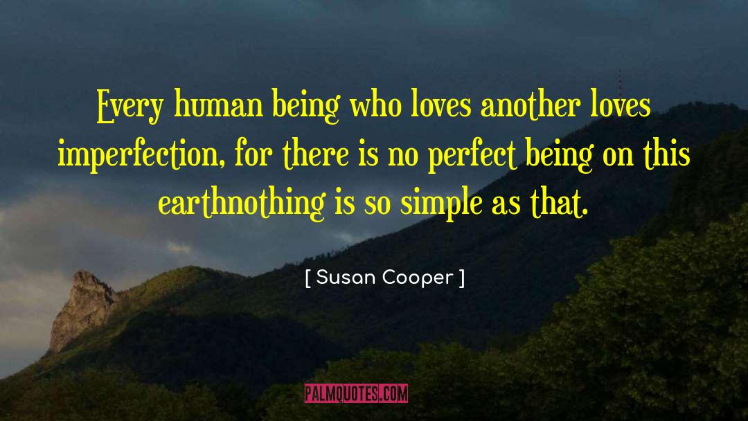 Being Imperfect Girl quotes by Susan Cooper