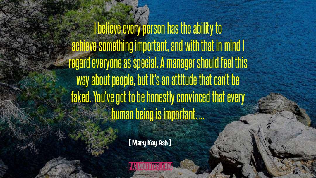Being Imperfect quotes by Mary Kay Ash