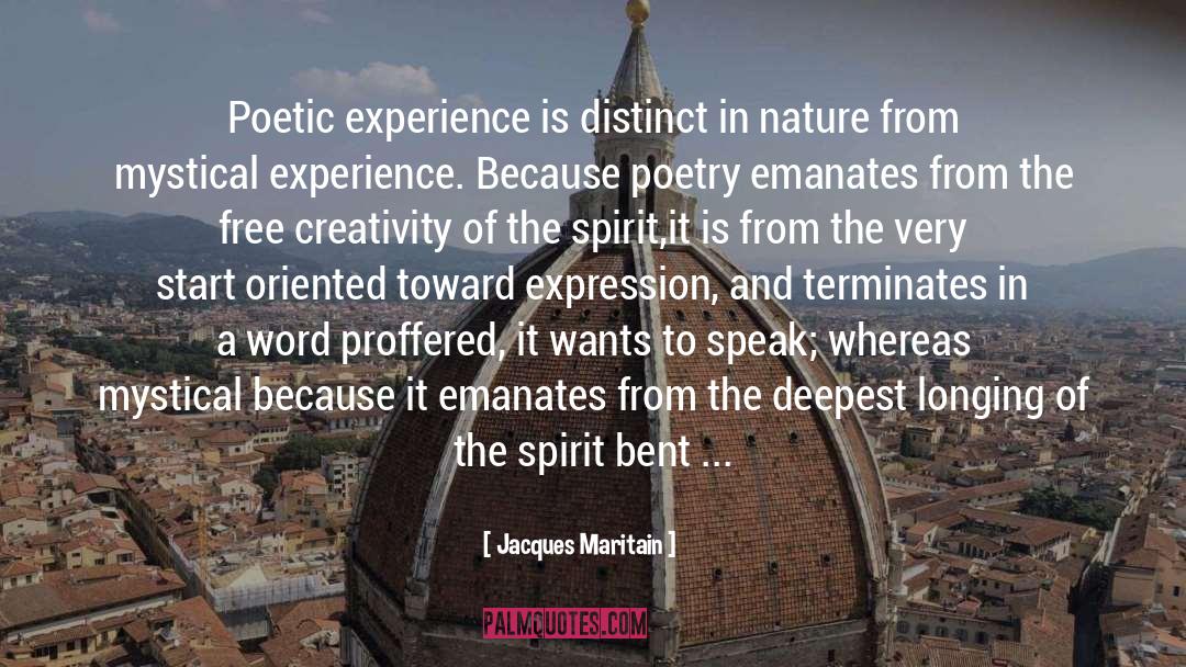 Being Impressed quotes by Jacques Maritain