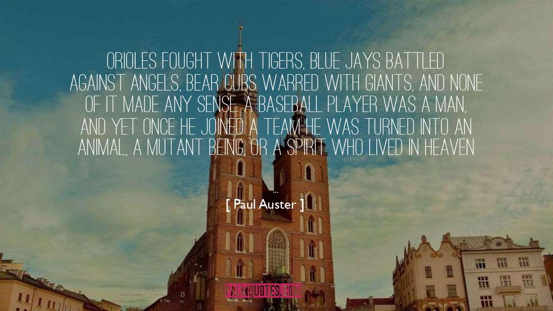 Being In Charge quotes by Paul Auster