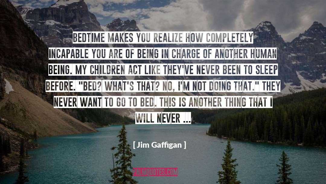 Being In Charge quotes by Jim Gaffigan