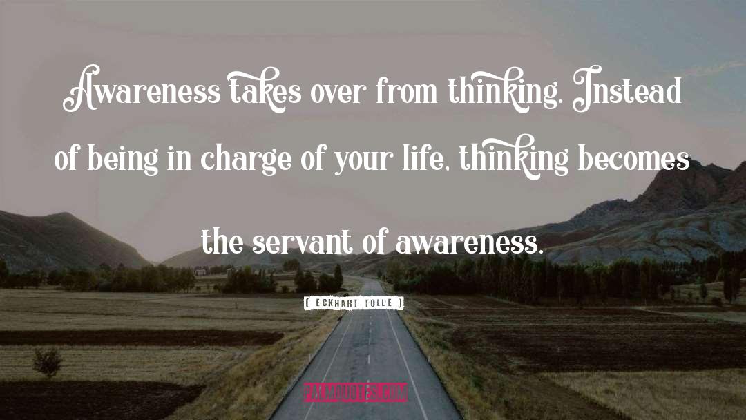 Being In Charge quotes by Eckhart Tolle