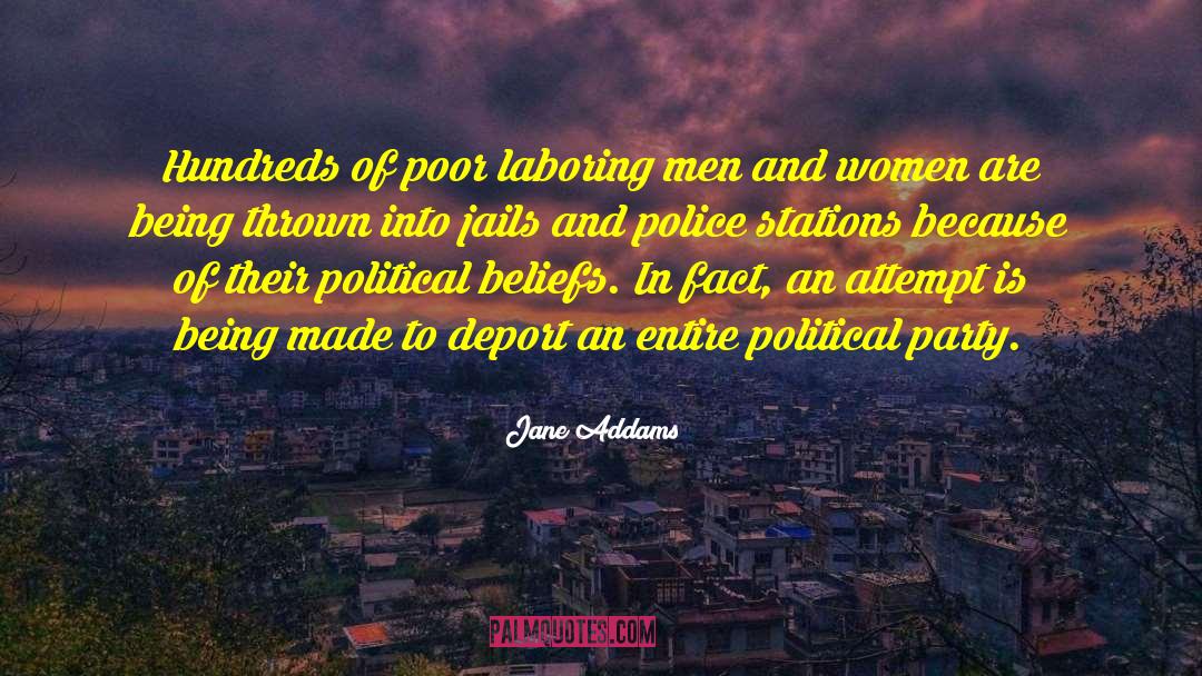 Being In Jail quotes by Jane Addams