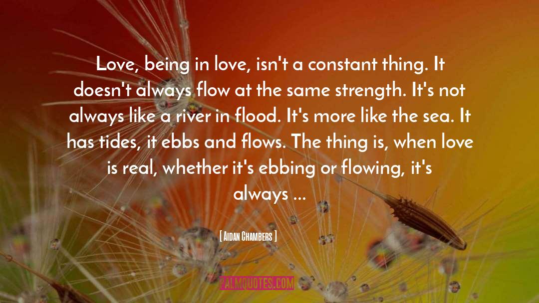 Being In Love quotes by Aidan Chambers